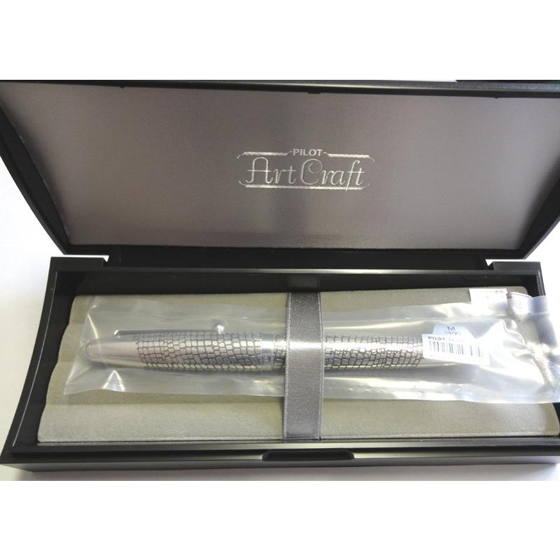 シルバーン PILOT 万年筆 石だたみ FK-5MS-ID パイロット高級筆記具