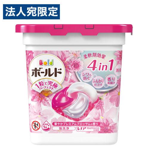 P＆G 洗濯洗剤 ボールド ジェルボール4D 華やかプレミアムブロッサムの