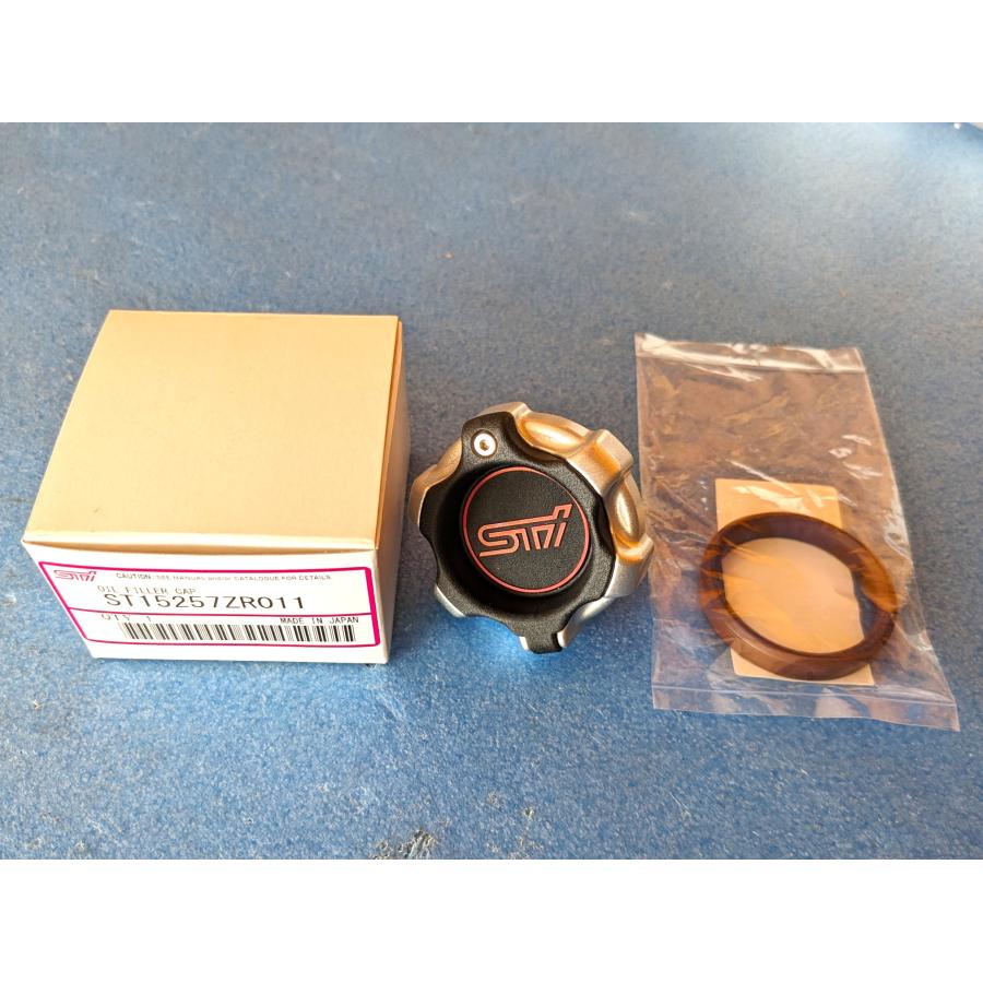 オイルフィラーキャップ（STI）純正ガスケット付き : オフロード