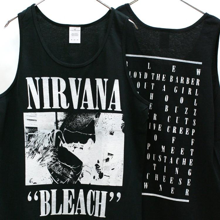 NIRVANA 「ニルヴァーナ」「BLEACH」「ブリーチ」 タンクトップ