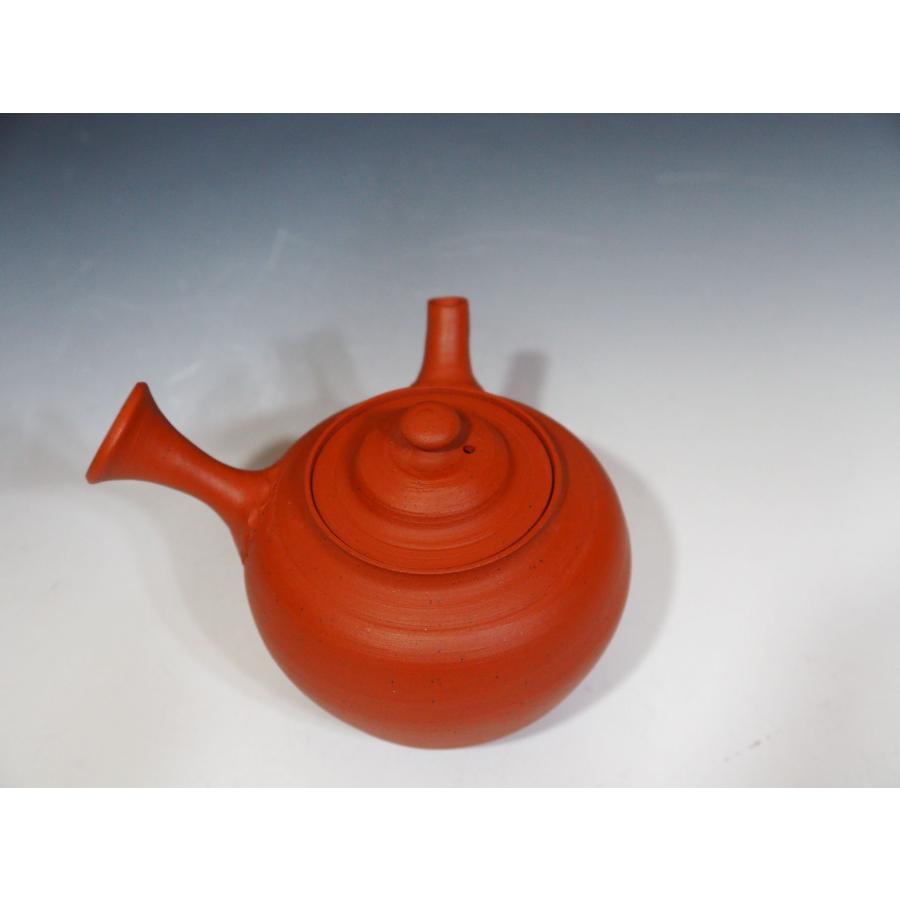 山田絵夢(四代山田常山) 常滑 ぐい呑 山田絵夢 ☆ 4代山田常山 ☆ 朱泥