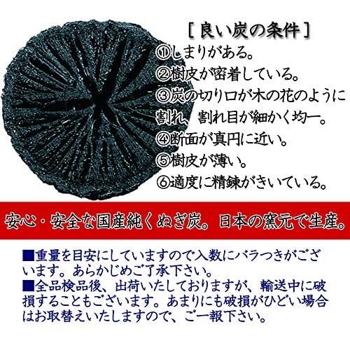 岡田園 ＜茶道具＞ 組炭 炉用 炭 約3kg入 送料無料 : 創業大正七年