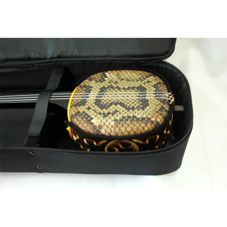 ま*✳様 三線（蛇皮／沖縄購入品）ケース付き さんしん ま*✳様 三線