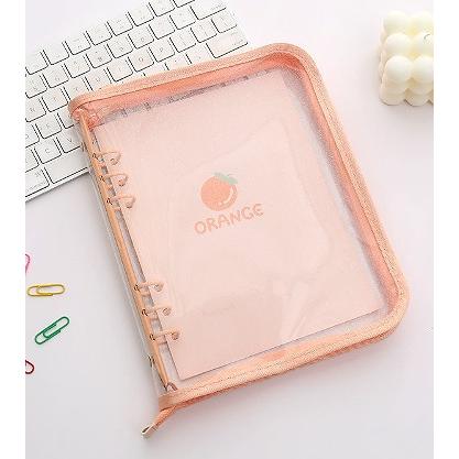 バインダー シール帳 コレクトブック A5 6リング 6穴 バ9 中表紙