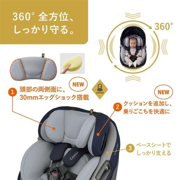 Combi（コンビ） THE S plus ISOFIX エッグショック ZC-750 グレージュ