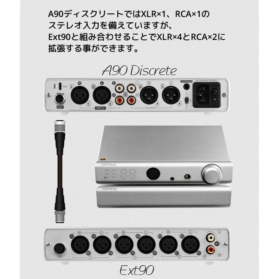Topping A90 Discrete ヘッドホンアンプ プリアンプ トッピング
