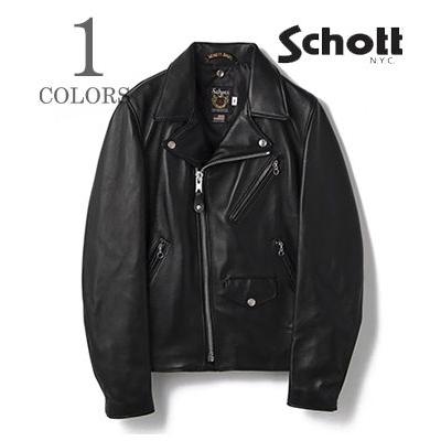 Schott N.Y.C（ショット） Made in USA シープレザー ライダース