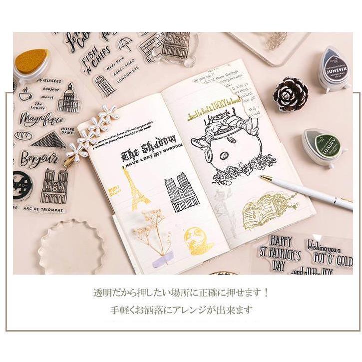 即日出荷 クリアスタンプ クリアスタンプシート 透明 A33-52 アクリル