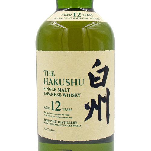 THE HAKUSHU シングルモルトウイスキー 新品未開封、箱なし700ml