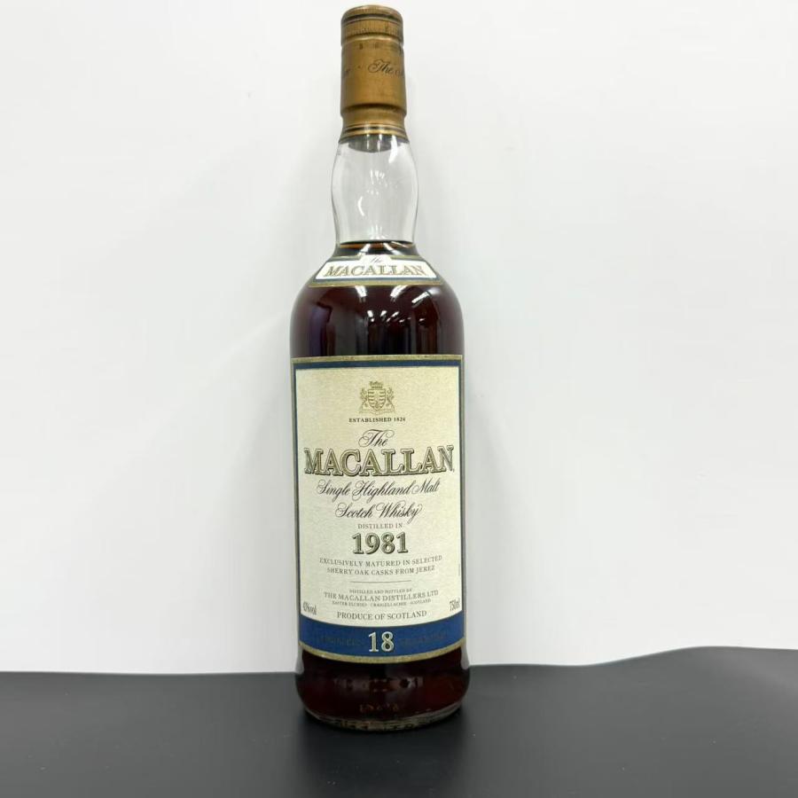 MACALLAN 1981 18年 シングルモルトウイスキー