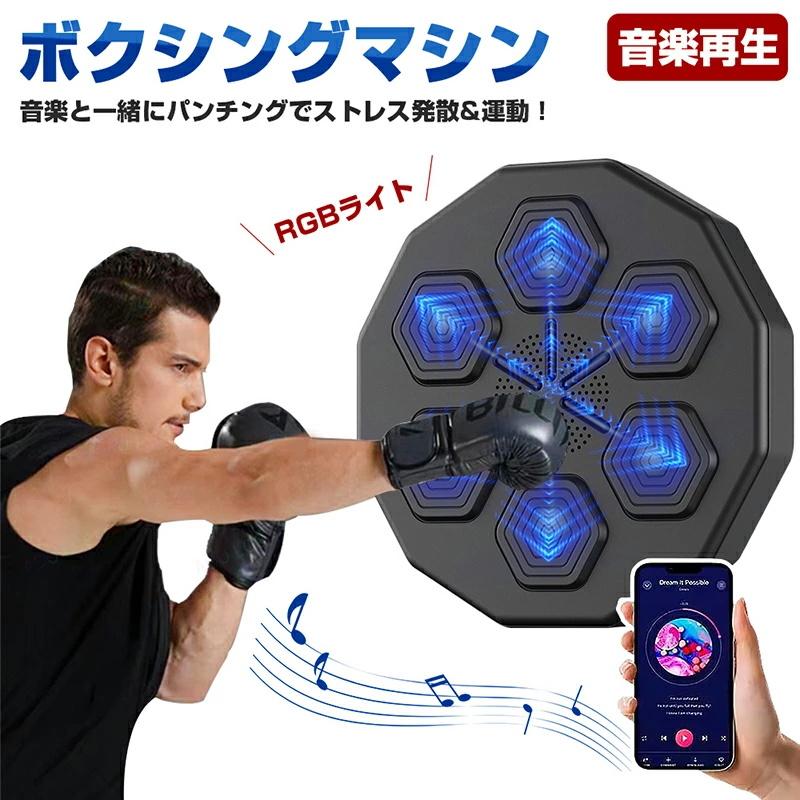 音楽ボクシングマシン スマートディスプレイ搭載 子供 大人兼用 壁掛け