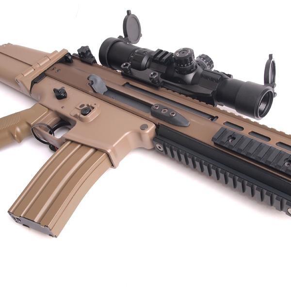 東京マルイ SCAR-L次世代電動ガン タンカラー スコープ付き TOKYO