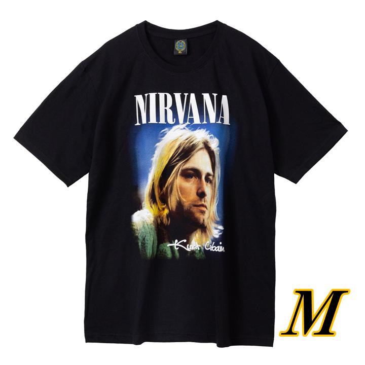 新品 NIRVANA ニルヴァーナ カート・コバーン バンドTシャツ ビッグ