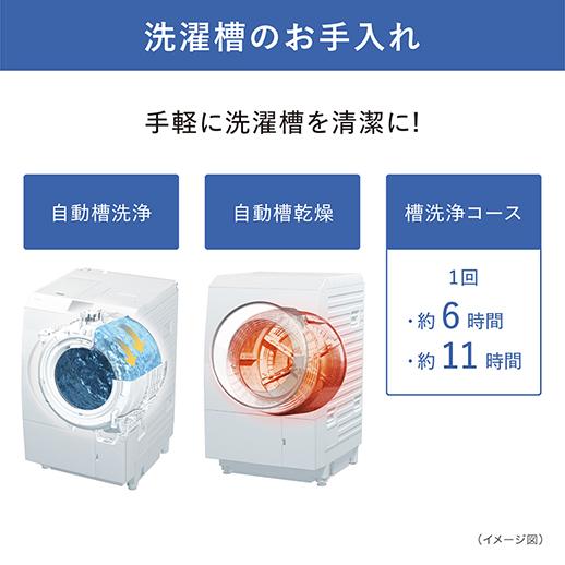 Panasonic（パナソニック） NA-LX113BL-W 洗濯11kg 乾燥6kg ななめ