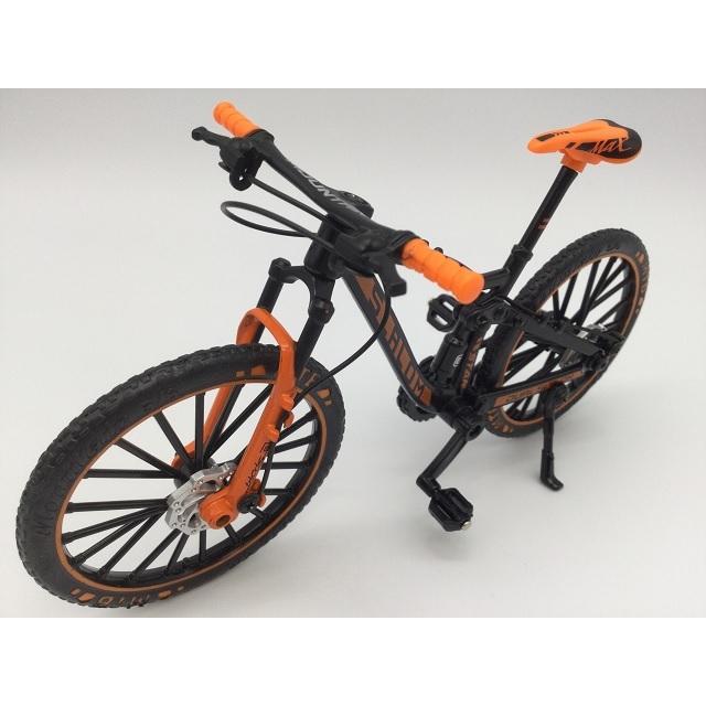 1台売り 1/10 金属製マウンテンバイク 自転車 ミニチュア 模型