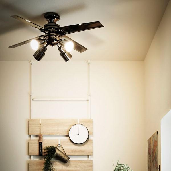 LOWYA（ロウヤ） シーリングファン 照明 シーリングファンライト