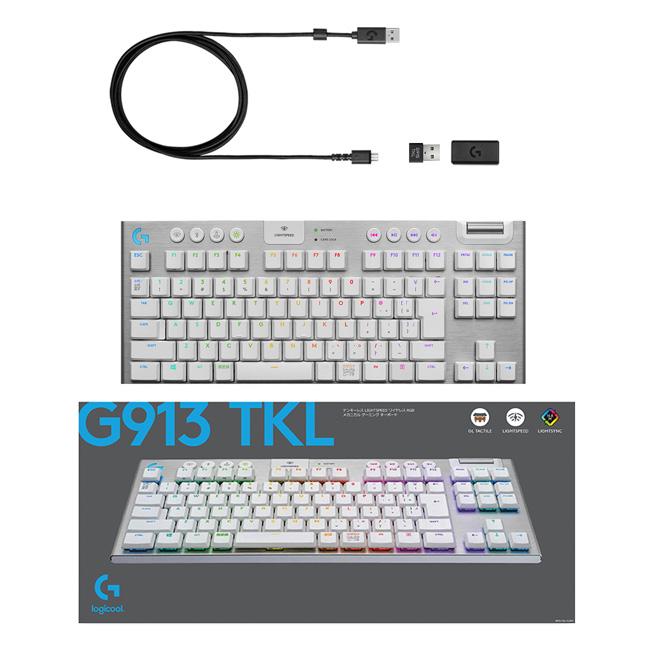 ロジクールG ゲーミング キーボード Logicool G G913 TKL タクタイル