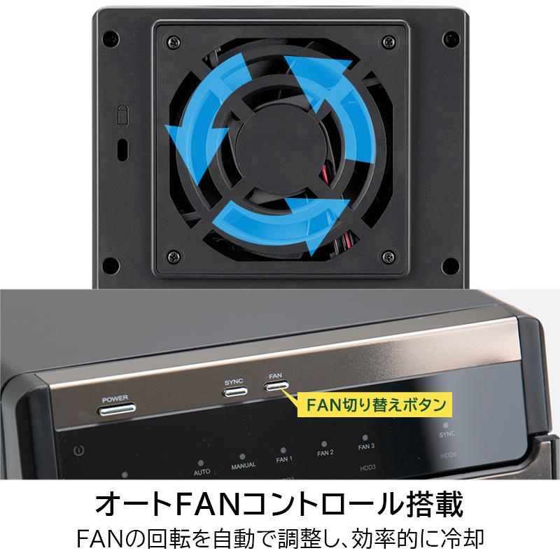 ロジテック Type-C 2.5インチ HDD / SSD ケース 4台 搭載可能 4BAY 3.5