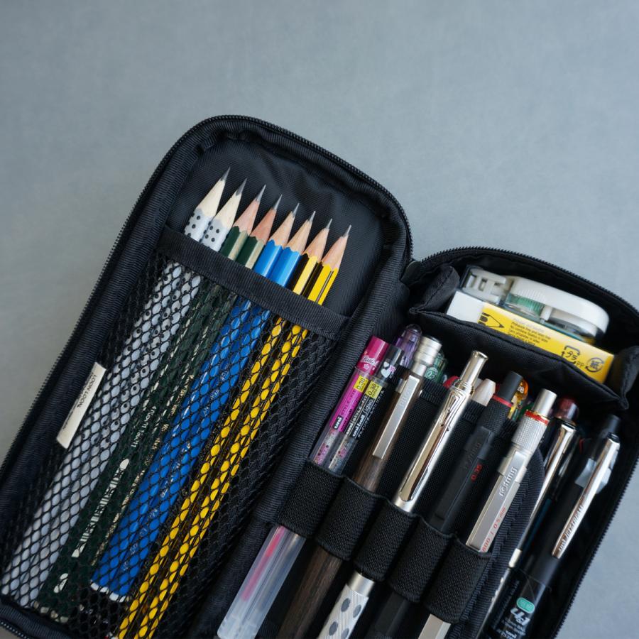 LOONLOON LOONLOON 663 ストーン ペンケース ブラック 大容量 おしゃれ