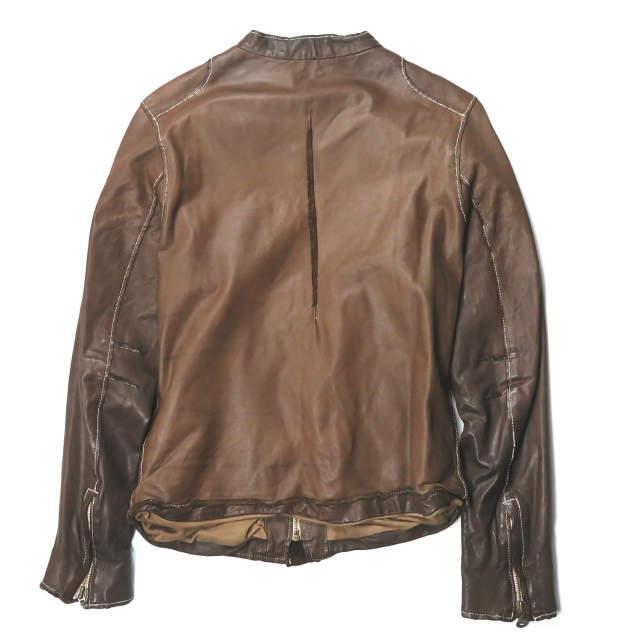 sisii シシ 日本製 カウレザーシングルライダースジャケット XXS