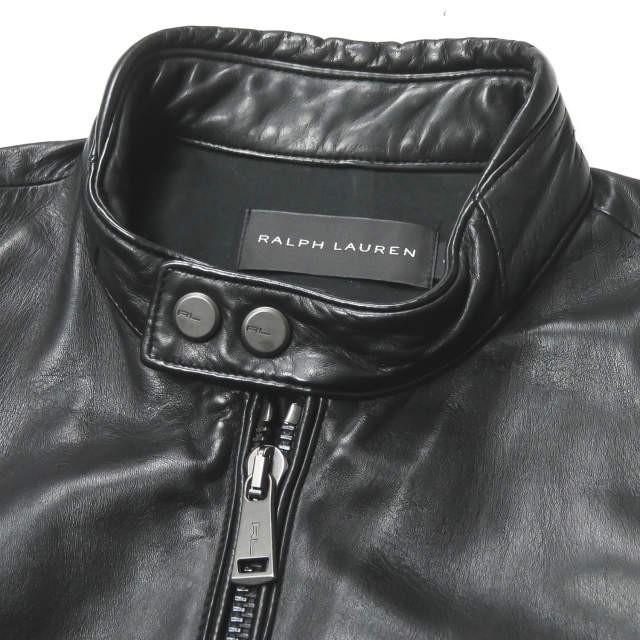 ラルフローレンブラックレーベル RALPH LAUREN BLACK LABEL ラムレザー