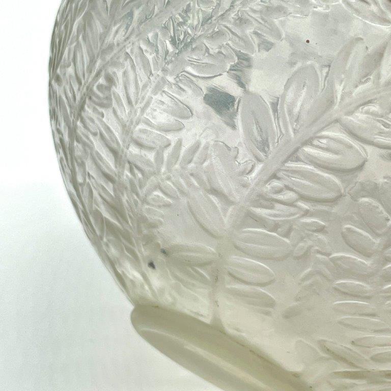 専用1920年頃 ルネ・ラリックFORMOSEウランガラス花瓶 高さ約17.5