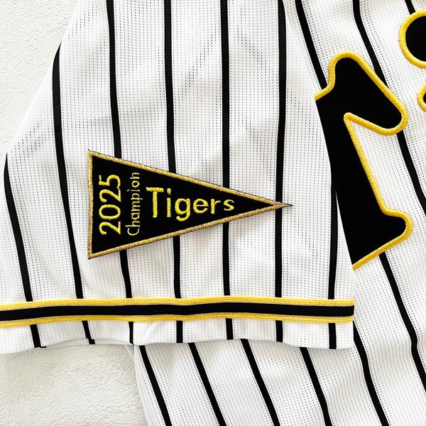 阪神タイガース 刺繍ワッペン 2025 CHAMPION ペナント】優勝記念
