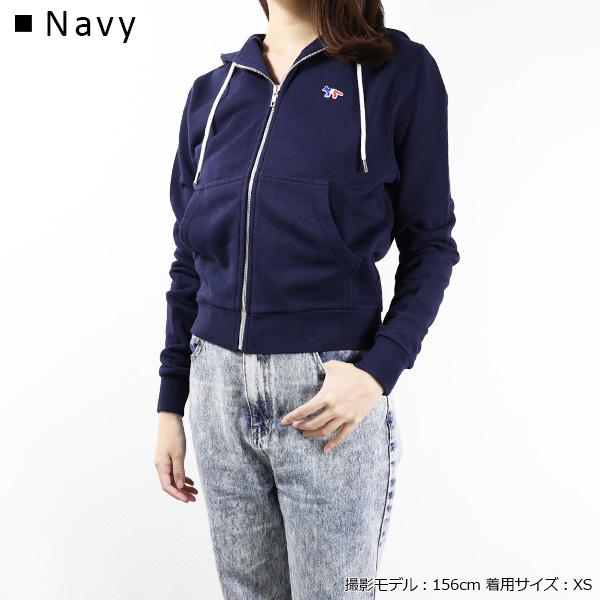 MAISON KITSUNE（メゾン キツネ） Tricolor Fox Patch Hoodie