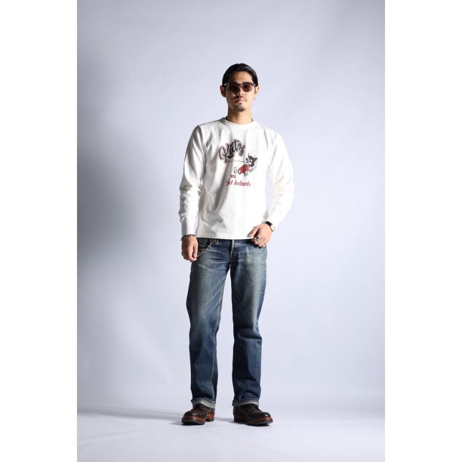 WESTRIDE ウエストライド【25-03】【PT.L.TEE】プリント長袖Tシャツ