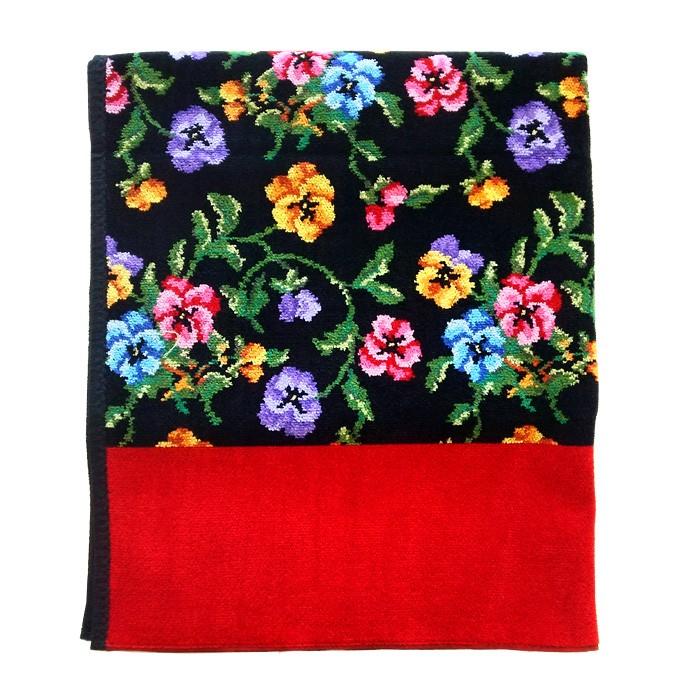 feiler（フェイラー） バスタオル ファティマ レッド 150cm×75cm