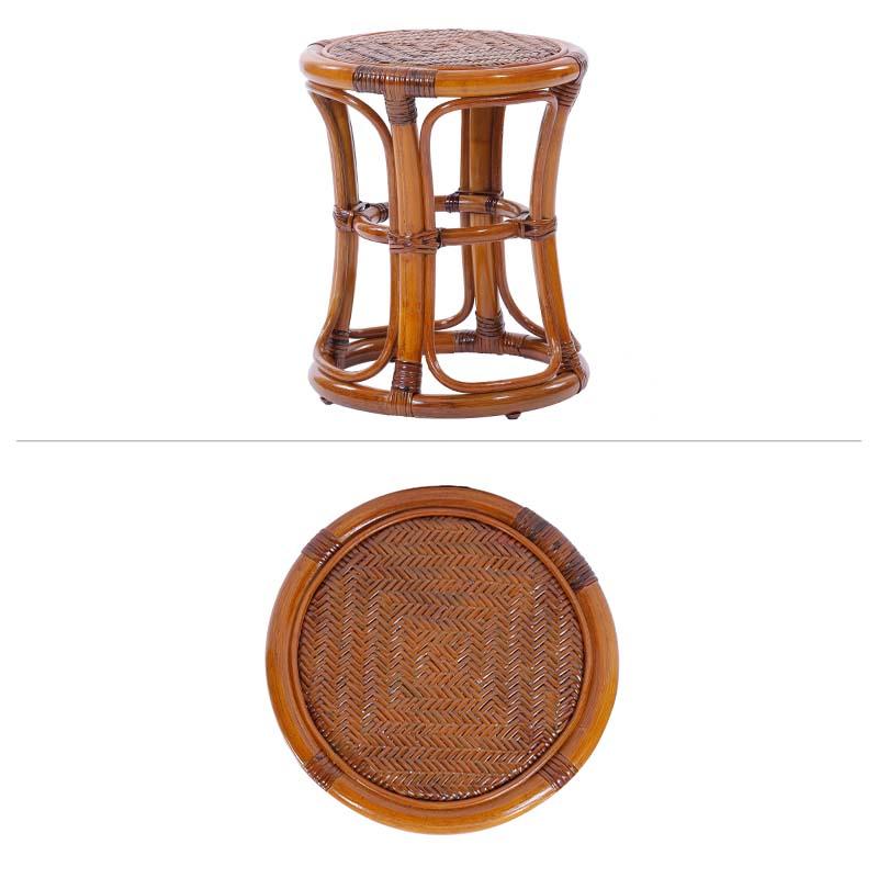 籐椅子 スツール 腰掛け 籐製 軽い 和風 和モダン 母の日 父の日 敬老