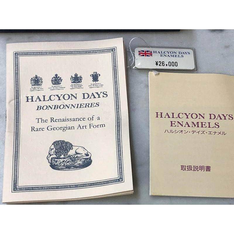 ハルシオン・デイズ・エナメル】英国 ○取扱説明書(日・英)両方有