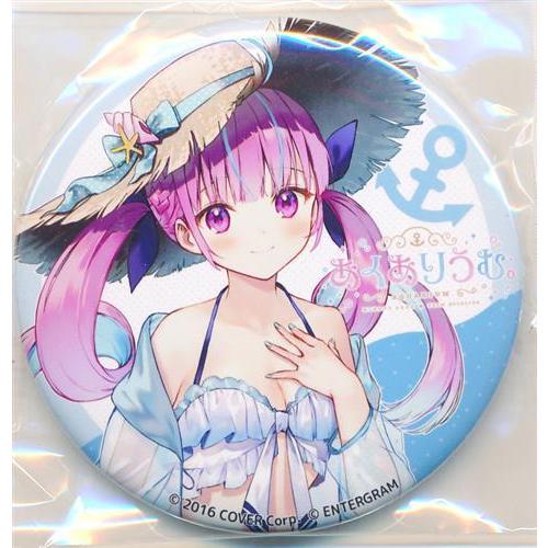 あくありうむ。 (ホロライブ) 缶バッジ 湊あくあ GEO特典 : らしんばん