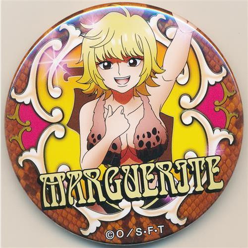 ONE PIECE 輩?YAKARA?缶バッジ 第24弾 WORLD マーガレット ワンピース