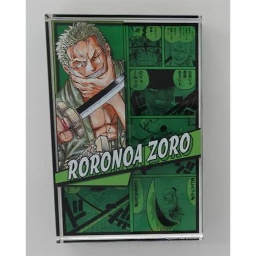 ONE PIECE BASE SHOP くじ アクリルブロック ロロノア・ゾロ ONE PIECE