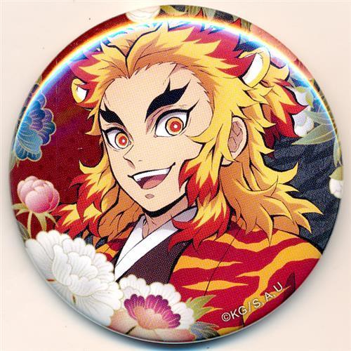 煉獄杏寿郎 缶バッジ 京まふ 鬼滅の刃 2021年 鬼滅の刃 缶バッジ 煉獄