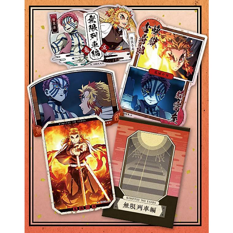 無限列車編 B】 鬼滅の刃 ダイカットステッカーセット3 自販機ver