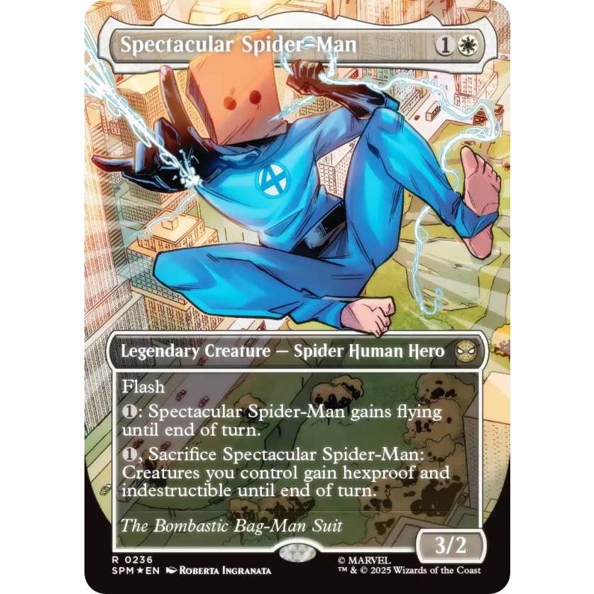 テクスチャー・Foil スペクタキュラー・スパイダーマン