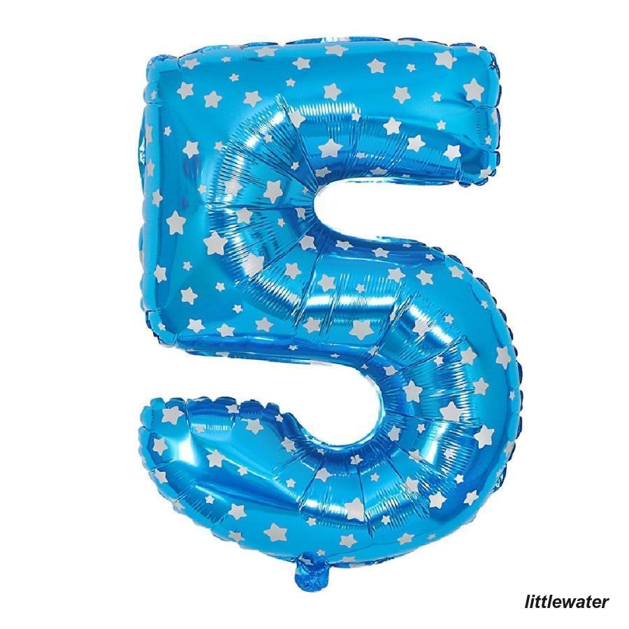 ナンバーバルーン【5】 Amazon | パープル 誕生日 数字 バルーン 1PCS