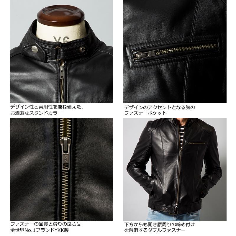 Liugoo Leathers 【20周年記念20%OFFクーポン】レザージャケット 本革
