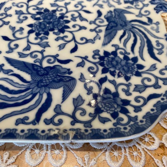 ノリタケ オールドノリタケ 鳳凰デザイン 飾り皿 訳あり商品