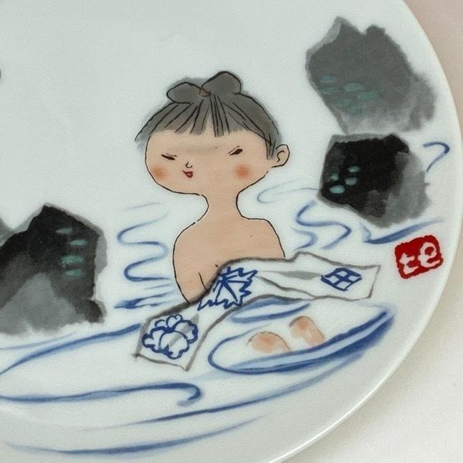 ノリタケ NORITAKE 日本陶器会社 西原比呂志デザイン 絵皿 飾り皿