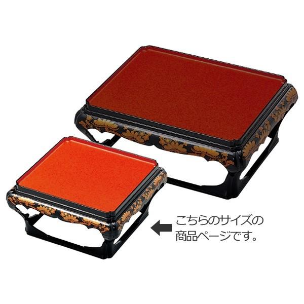 殿様膳 仁ノ膳 片面タイプ 足付 朱 干漆タタキ 松竹梅 お膳 業務用