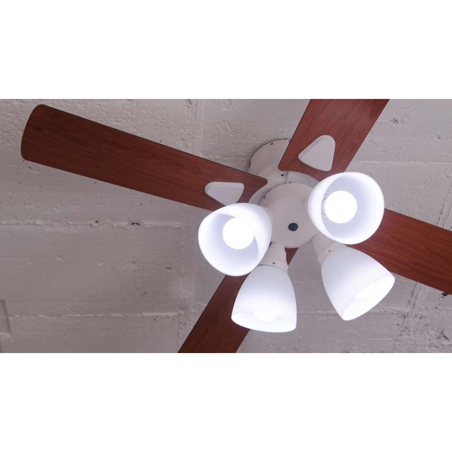 plus more シーリングファン ライト LED対応 おしゃれ 木目 Windouble