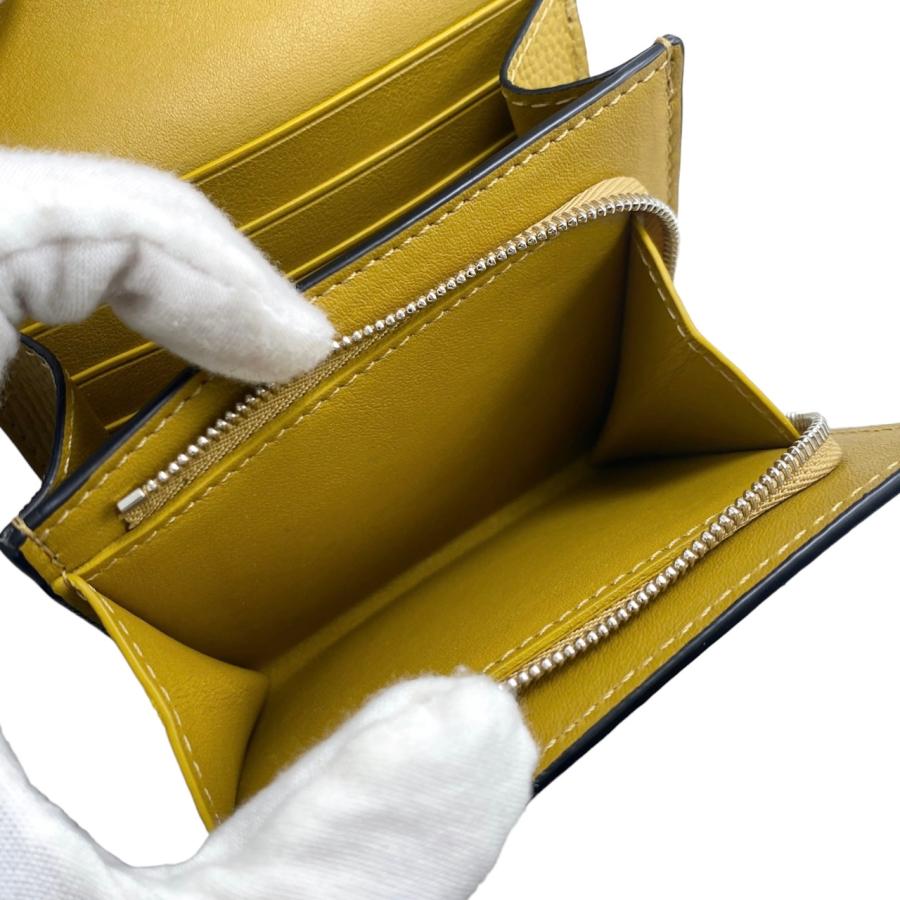 LOEWE（ロエベ） 2つ折り財布 アナグラム コンパクト フラップ