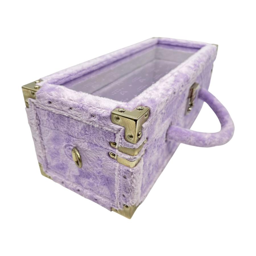 空瓶・空箱】エンジェルシャンパン ハロウィン パープル レザー 鍵付き