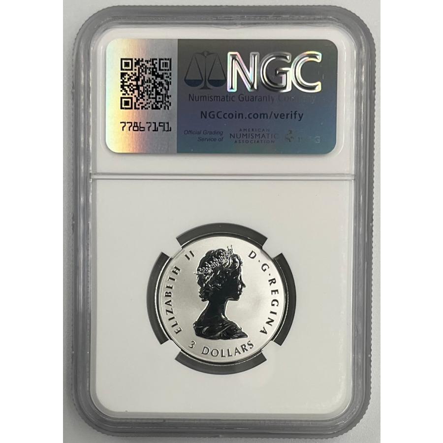 NGC PF68☆2010 カナダ メイプルリーフ 銀貨 純銀 記念 NGC PF68☆2010