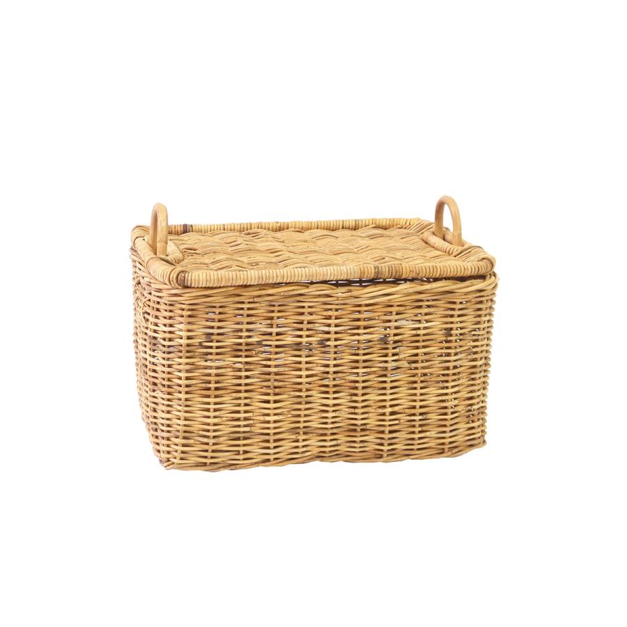 Creer アラログ ストックバスケット フタ付き バスケット 大容量 収納