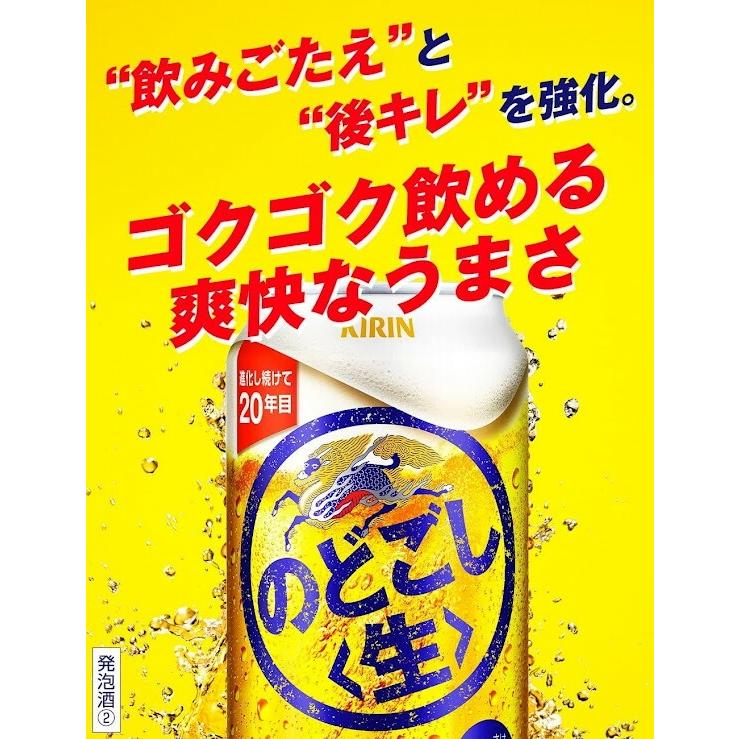 キリン（KIRIN） あすつく 送料無料 のどごし 生 350ml×2ケース/48本