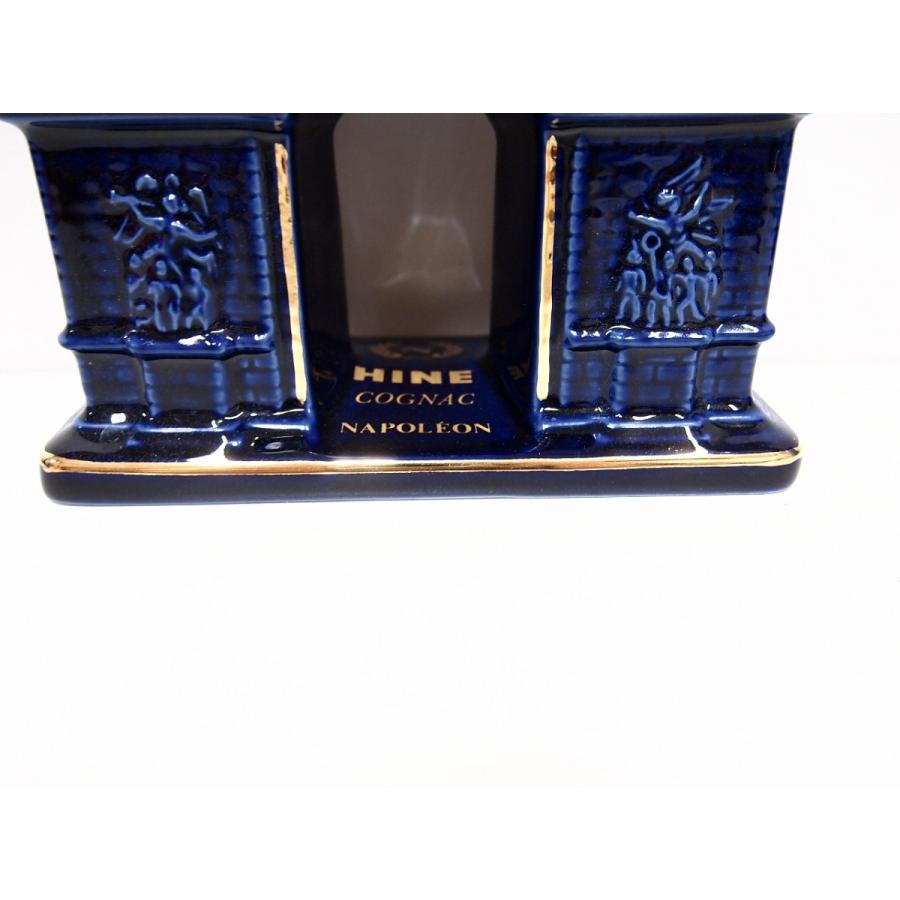 完売御礼/古酒】ハイン コニャック ナポレオン 凱旋門 青 陶器 HINE